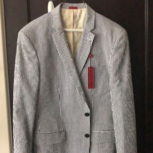 Jon Varvatos pinstripe blazer